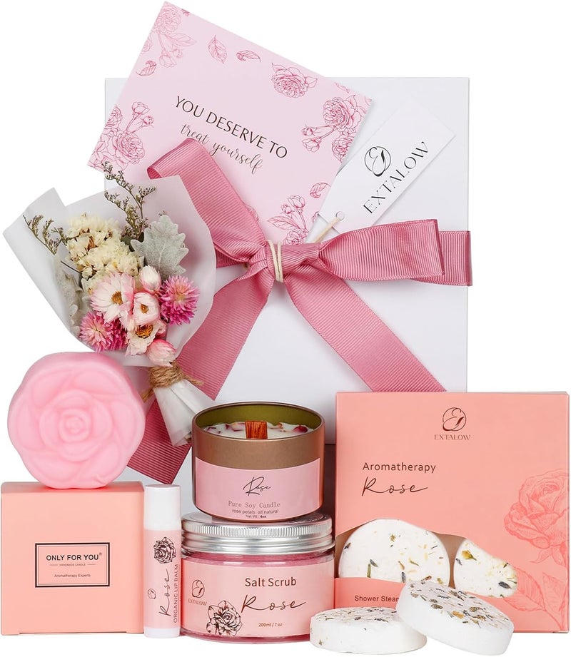 EXTALOW Rose Spa Gift Set - Image 1